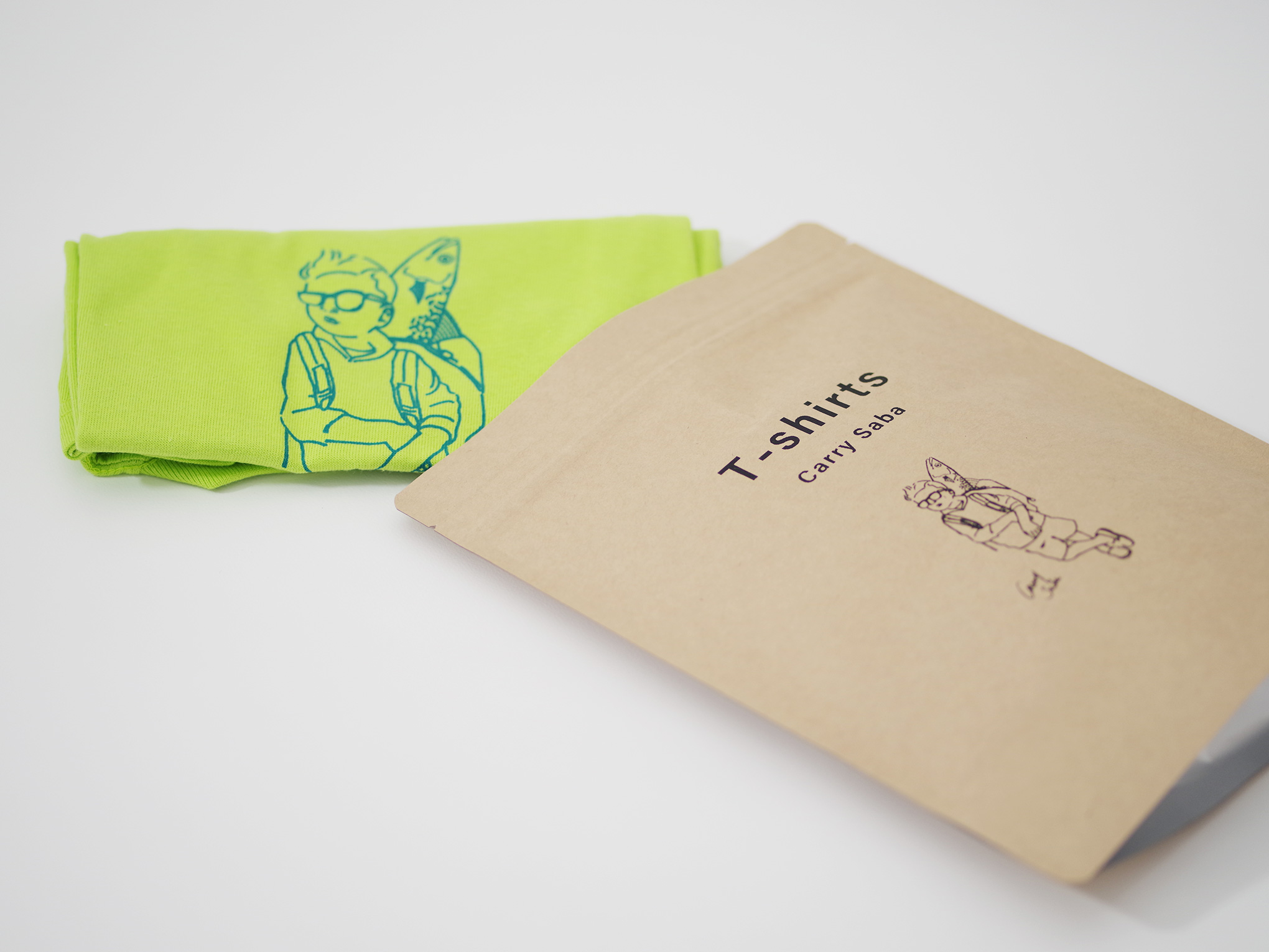 Tシャツデザイン｜鯖Tシャツ