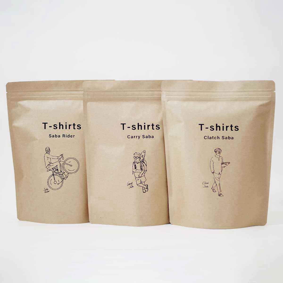 鯖シリーズTシャツパッケージ